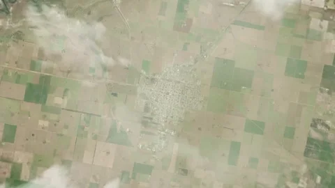 3D Animated Earth Zoom: From Space to San Justo, Argentina Video stock 258794190