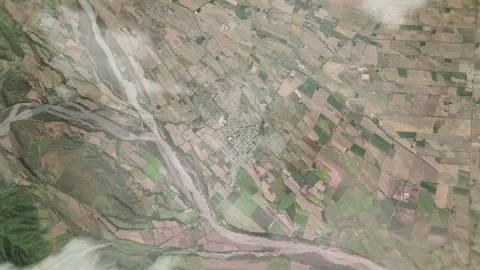 3D Animated Earth Zoom: From Space to Rosario de Lerma, Argentina Stock Footage 259794204