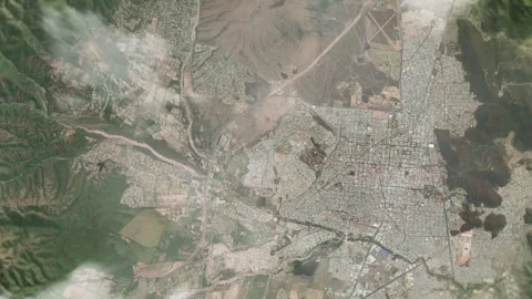 3D Animated Earth Zoom: From Space to Salvador-Massa, Argentina Stock Footage 259794807