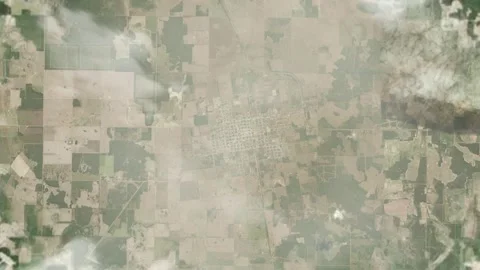 3D Animated Earth Zoom: From Space to Tres Isletas, Argentina Stock Footage 259795454