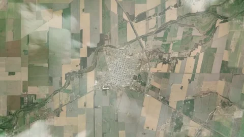 3D Animated Earth Zoom: From Space to Villa del Rosario, Argentina Stock Footage 259795543