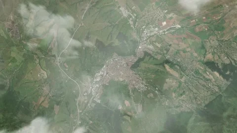 3D Animated Earth Zoom: From Space to Dupnitsa, Bulgaria Stock Footage 259796231