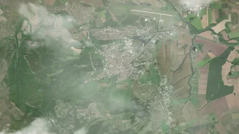 3D Animated Earth Zoom: From Space to Gorna-Oryakhovitsa, Bulgaria Video stock 259796248