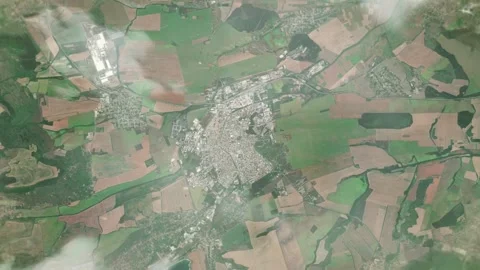 3D Animated Earth Zoom: From Space to Targovishte, Bulgaria Stock Footage 259829730