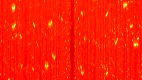 3D animated flashing glitter light show featuring hypnotic patterned tunnel and Stock Footage 335941379