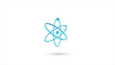 3d animated flat agnosticism icon with shadow isolated on white background 動画素材 162641094