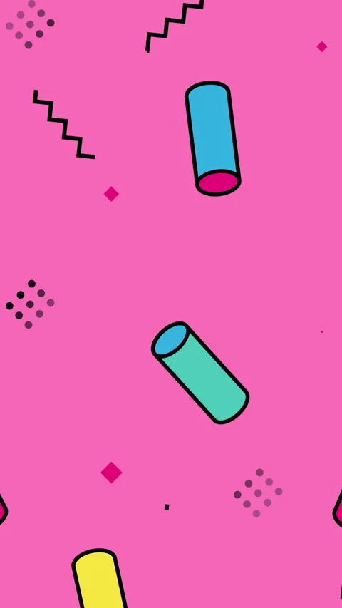 3D Animated Geometric Background Stock Footage 279394513