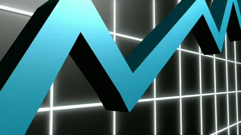 3d Animated Graph  Stock Footage 262176