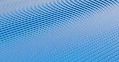 3D animated looping digital blue lines - 4k background Stock Footage 102347261