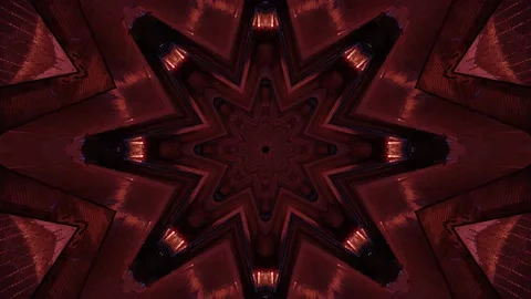 3D animated movement through a octagon s... | Stock Video | Pond5