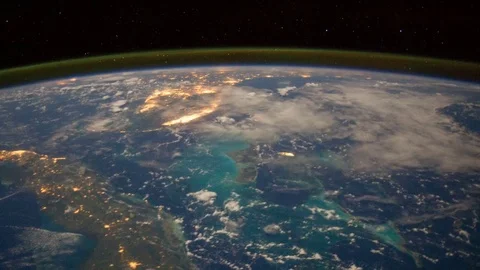 3D Animated Satellite View of the Caribbean Video stock 76284760