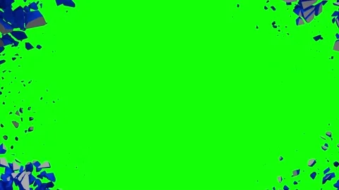 3D animated surface destruction 스톡 동영상 200283336