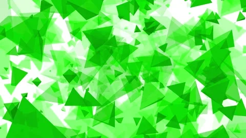 3D animated triangle shapes pyramid polygon vector floating flying to Stock Footage 276110601