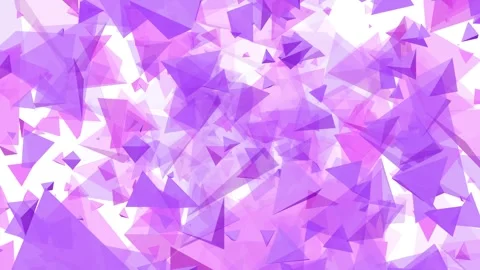 3D animated triangle shapes pyramid polygon vector floating flying to Stock Footage 276110964