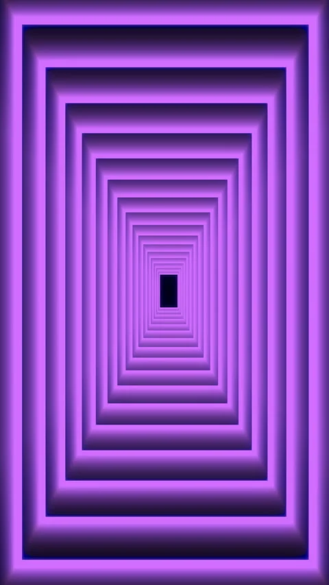 3d Animated VJ loop infinite tunnel back... | Stock Video | Pond5