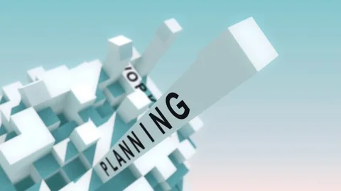 3D Animated Words Stock After Effects