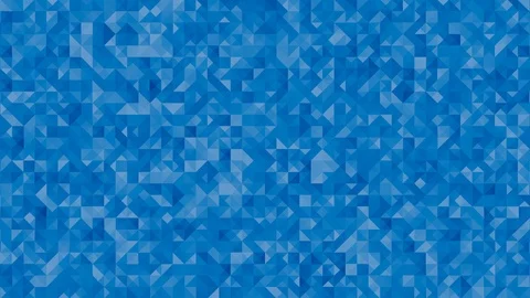 3D animation abstract background. Blue geometric moving. Stock Footage 126618558