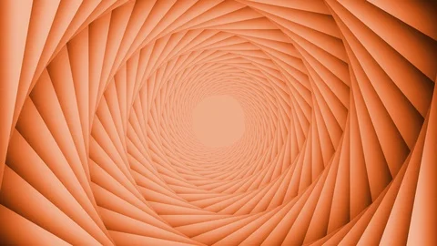 3D animation abstract background in the form of twisting lines in a circle Stock Footage 111004742