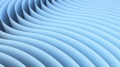 3d animation abstract background with smooth curvature effect Stock Footage 159146585