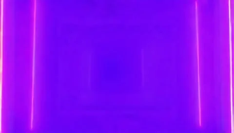 3d animation, abstract black background with pink blue neon Stock Footage 300014786