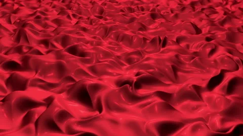 3D Animation of abstract jelly liquid with waves. Stock Footage 105908495