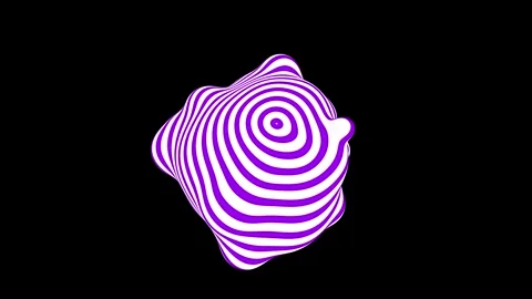 3D animation of an abstract liquid . Stock Footage 279765195