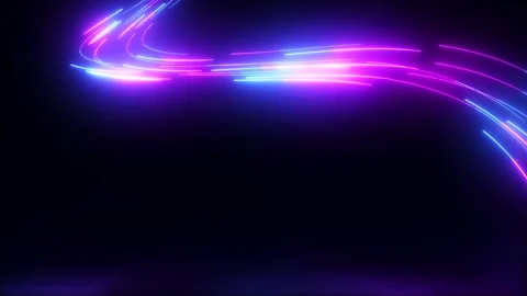 3D animation, Abstract neon background w... | Stock Video | Pond5