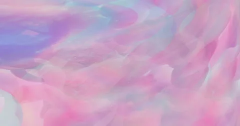 3d Animation Abstract Pink Clouds Liquid Wavy Background Stock Footage
