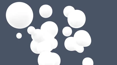 3D animation of abstract smooth liquid volume object. Stock Footage 267029377