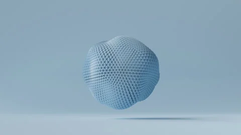 3D animation of abstract sphere moving c... | Stock Video | Pond5