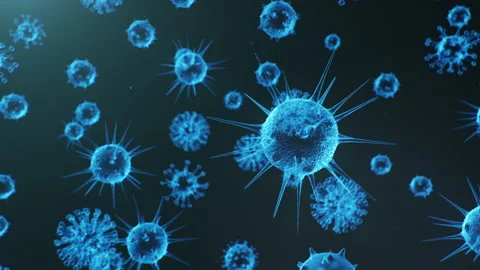 3d animation abstract viral infection ca... | Stock Video | Pond5