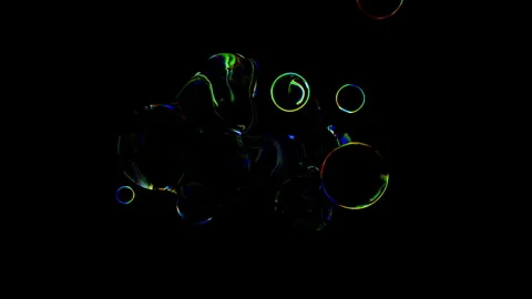 3D animation of abstract volume liquid object and water material Stock Footage 270356156