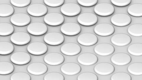 3d animation of an abstract white background. Stock Footage 164973310