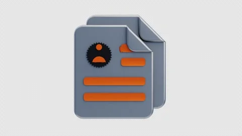 3D Animation of Approved Profile Stock Footage 293561354