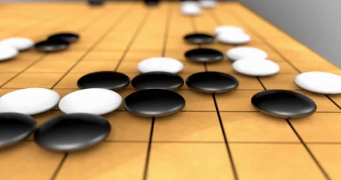 3D animation background of Strategy Go B... | Stock Video | Pond5
