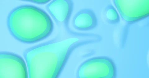 3D animation of beautiful bubbles , blue birch. abstract Animation gradient 動画素材 126087973