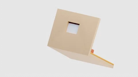 3D Animation of Bedroom Stock Footage 305658853