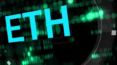 3d animation of bitcoin, solana, eth and other cryptocurrency in futuristic  Video stock 302835877