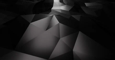 3d animation of black abstract geometric background Stock Footage 168704959