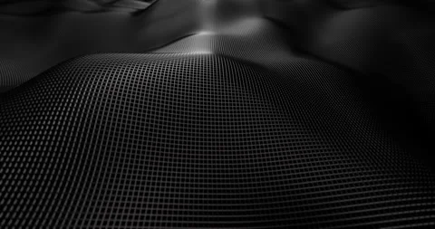 3d animation of black abstract geometric background Stock Footage 168899272