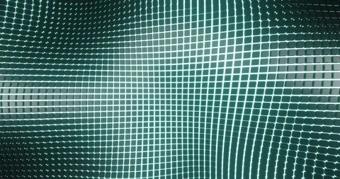 3d animation of black abstract geometric background with blue shine light Stock Footage 171017478
