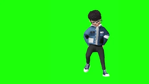 3d animation of a boy 库存影片 205516730