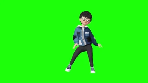 3d animation of a boy 库存影片 205516735