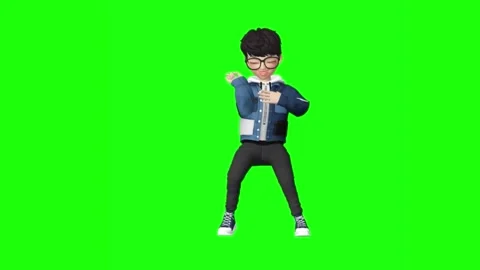 3d animation of a boy 库存影片 205977146