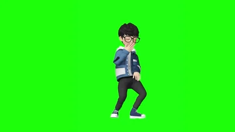 3d animation of a boy 库存影片 205977211