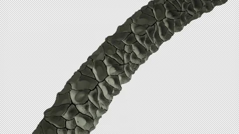 3D Animation Camera Movement, Closeup Damaged Hair. Video stock 164472112