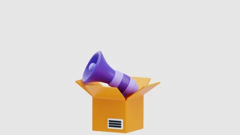 3D Animation of Campaign Launch Stock Footage 311921112