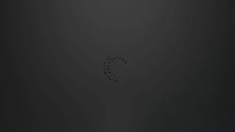 3d animation of circular mandala pattern - looping animation black background. Stock Footage 129615449