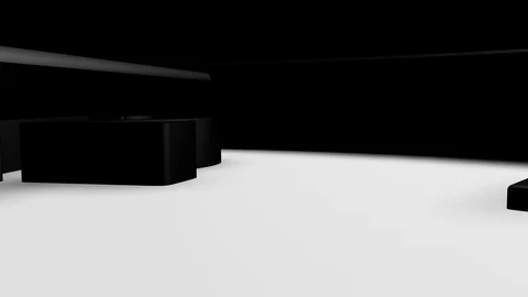 3D Animation of Clock Video stock 90902374