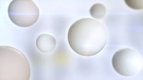 3D Animation close-up. White Serum. Wrinkle smoothing . Action of skin car Video stock 140508345